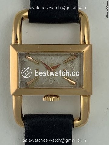 Jaeger-LeCoultre Mens watch Unisex Manual winding Rose gold HERMES