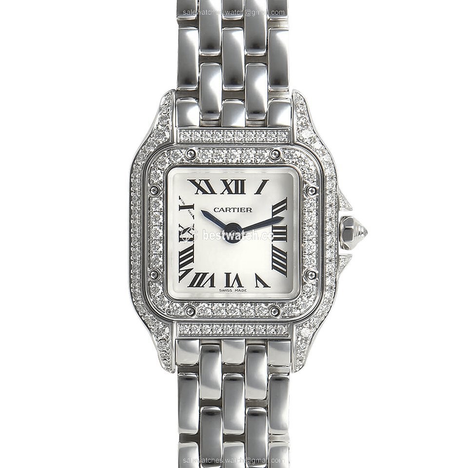 Cartier Panthere Womens watch Quartz White gold WJPN0019