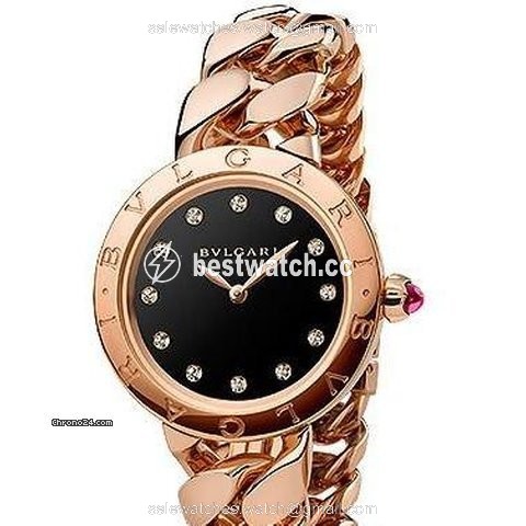 Bulgari Womens watch Quartz Rose gold 102036