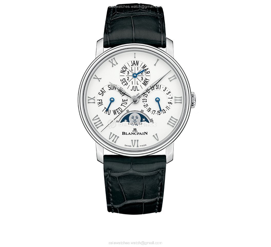 Blancpain Villeret Mens watch Unisex Automatic Steel 6656-1127-55B