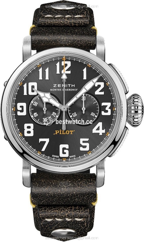 Zenith Pilot Mens watch Unisex Automatic Steel 03.2434.4069 20.I010 Rescue