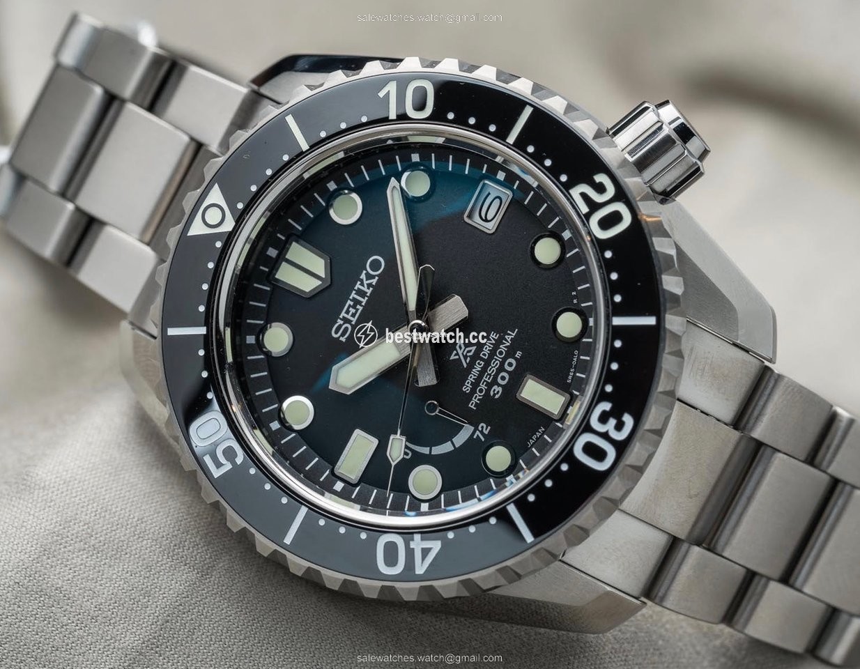 Seiko Prospex Mens watch Unisex Automatic Titanium SNR029J1