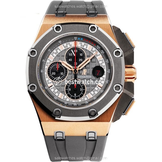 Audemars Piguet Royal Oak Offshore Chronograph Mens watch Unisex Automatic Rose gold 26568OM.OO.A004CA.01
