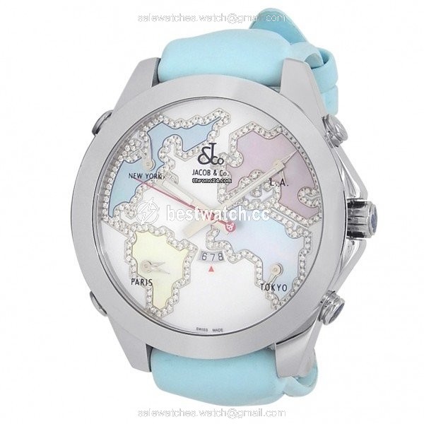 Jacob & Co. Five Time Zone Womens watch Quartz Steel JC-123
