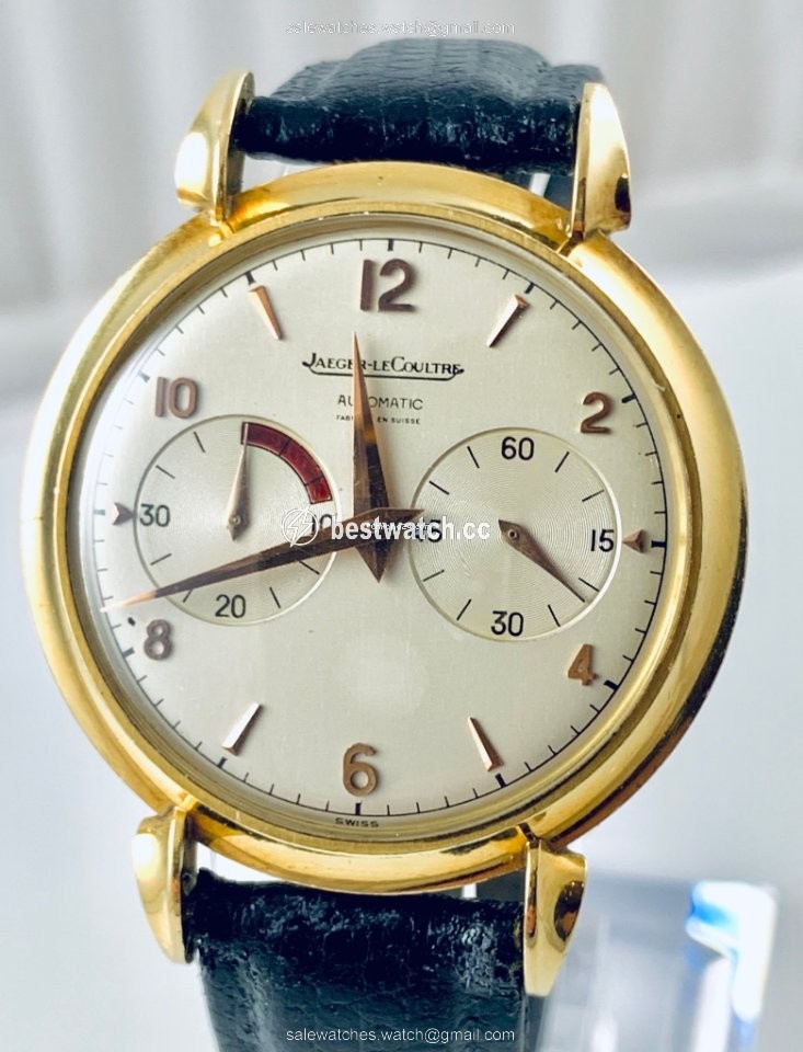 Jaeger-LeCoultre Mens watch Unisex Manual winding Yellow gold Jaeger LeCoultre Futurematic 18k model 497