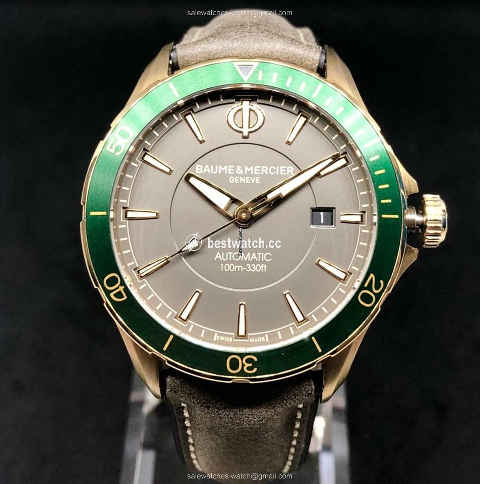 Baume & Mercier Clifton Mens watch Unisex Automatic Bronze M0A10565