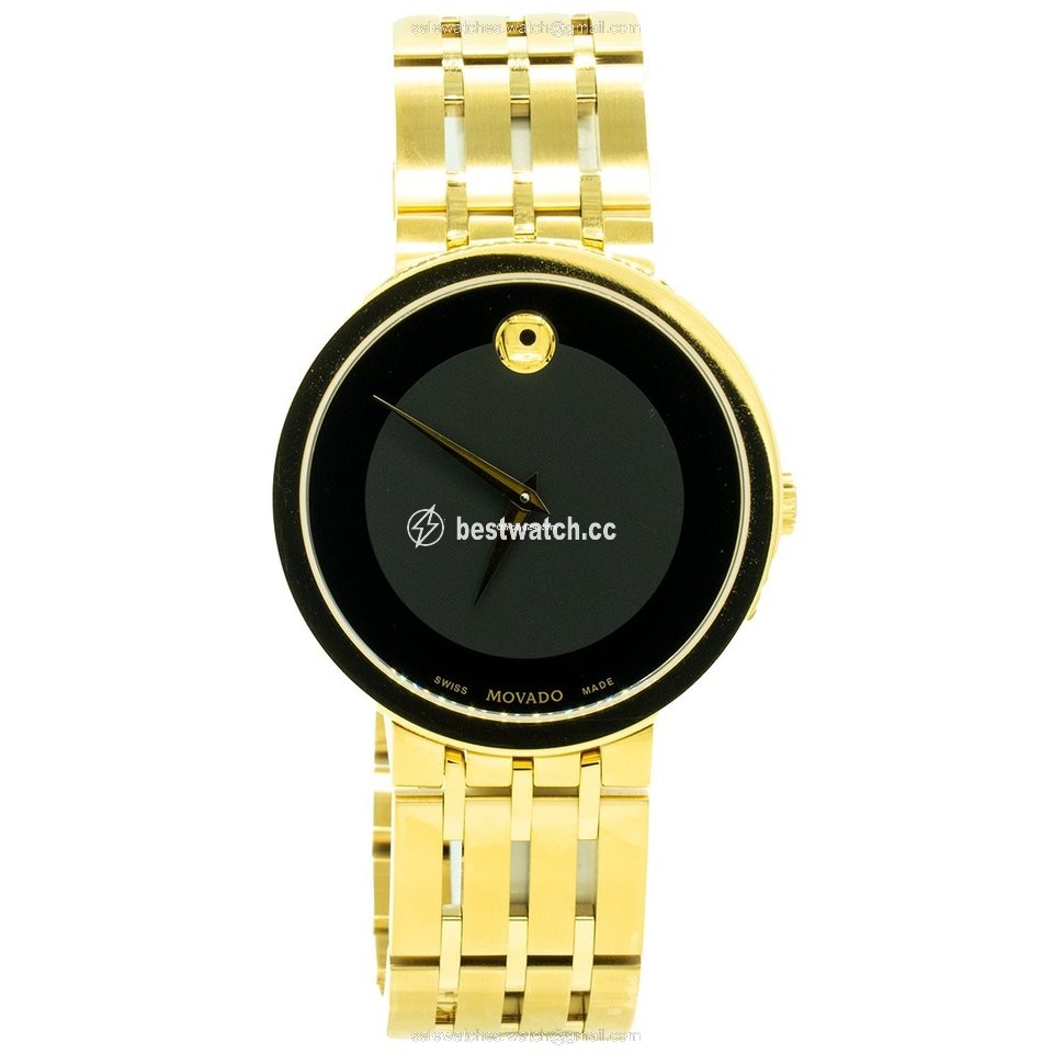 Movado Esperanza Mens watch Unisex Quartz Gold Steel 0607059