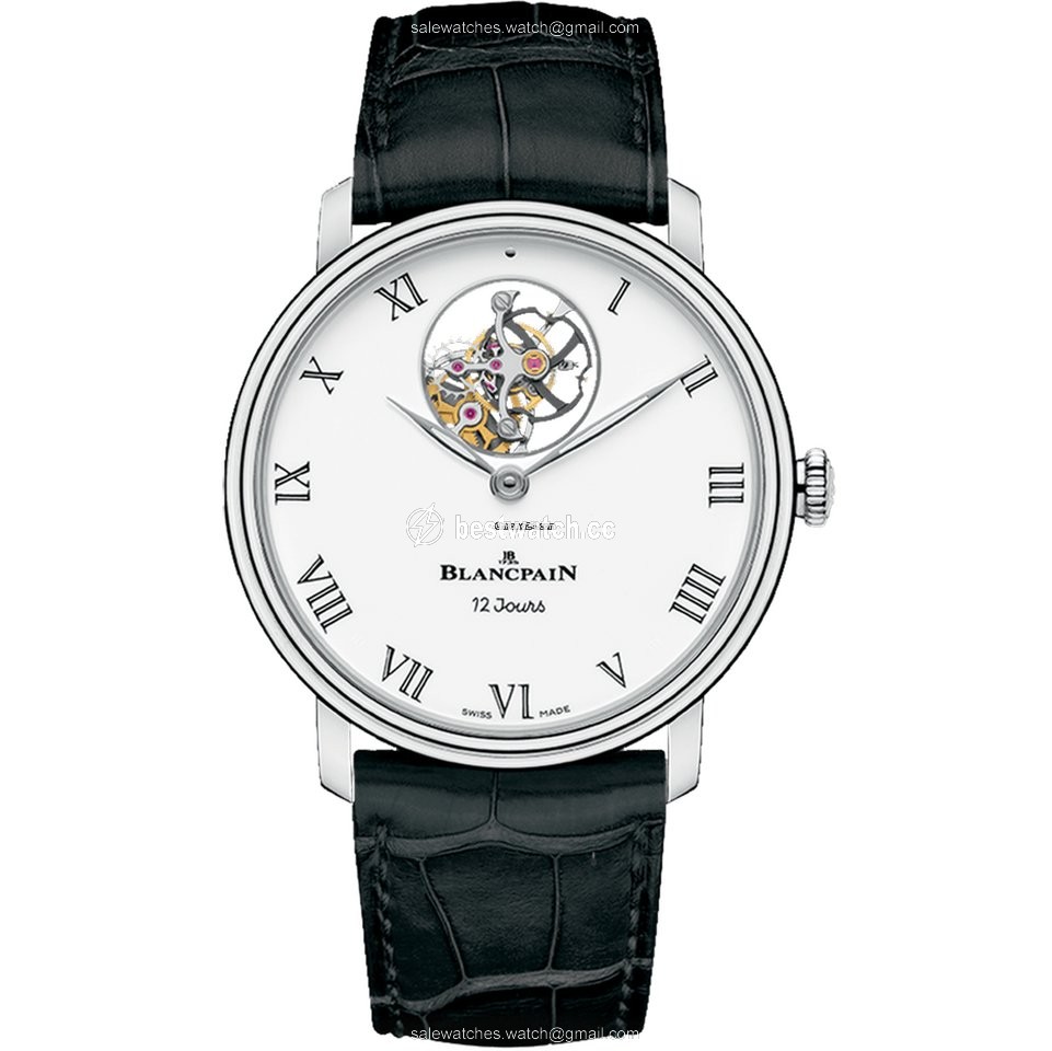 Blancpain Villeret Mens watch Unisex Automatic Platinum 66240-3431-55B