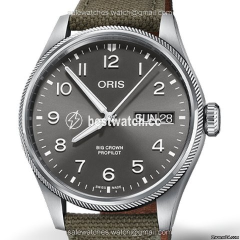Oris Big Crown ProPilot Day Date Automatic Steel 01 752 7760 4063-07 3 22 02LC