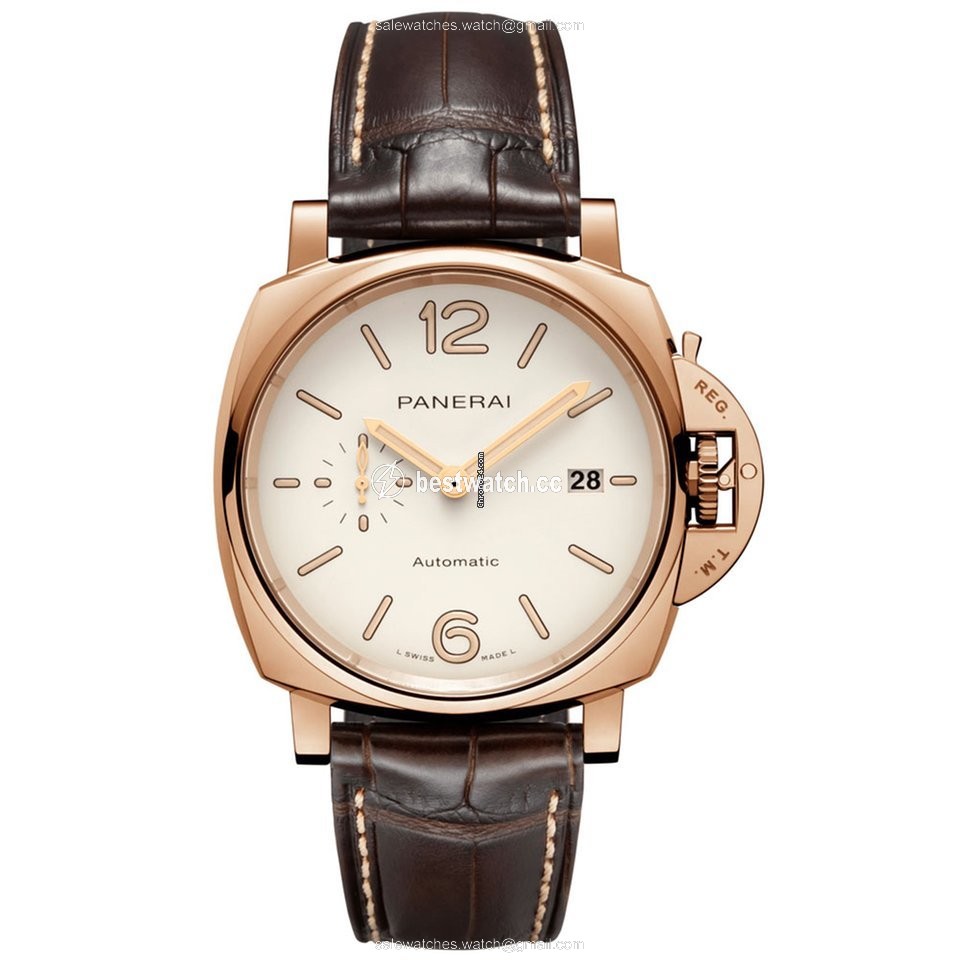 Panerai Mens watch Unisex Automatic Rose gold PAM01042