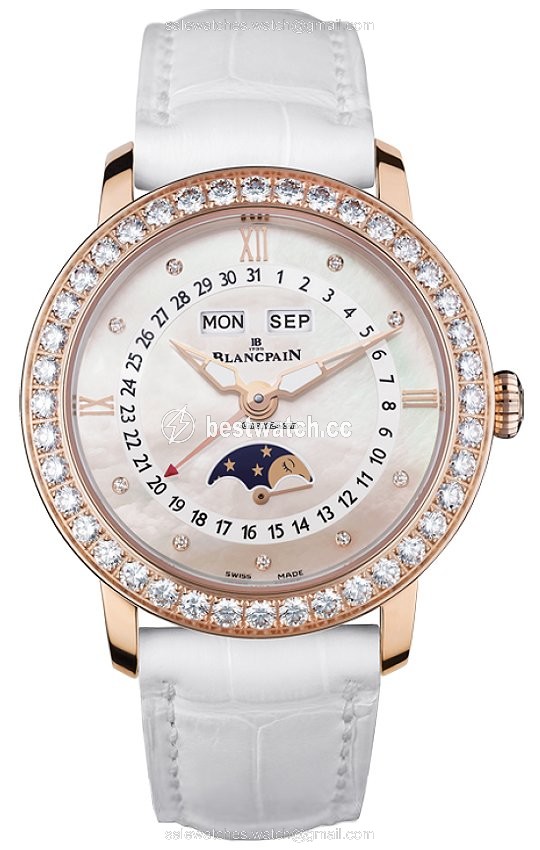 Blancpain Villeret Womens watch Automatic Rose gold 3663-2954-55b