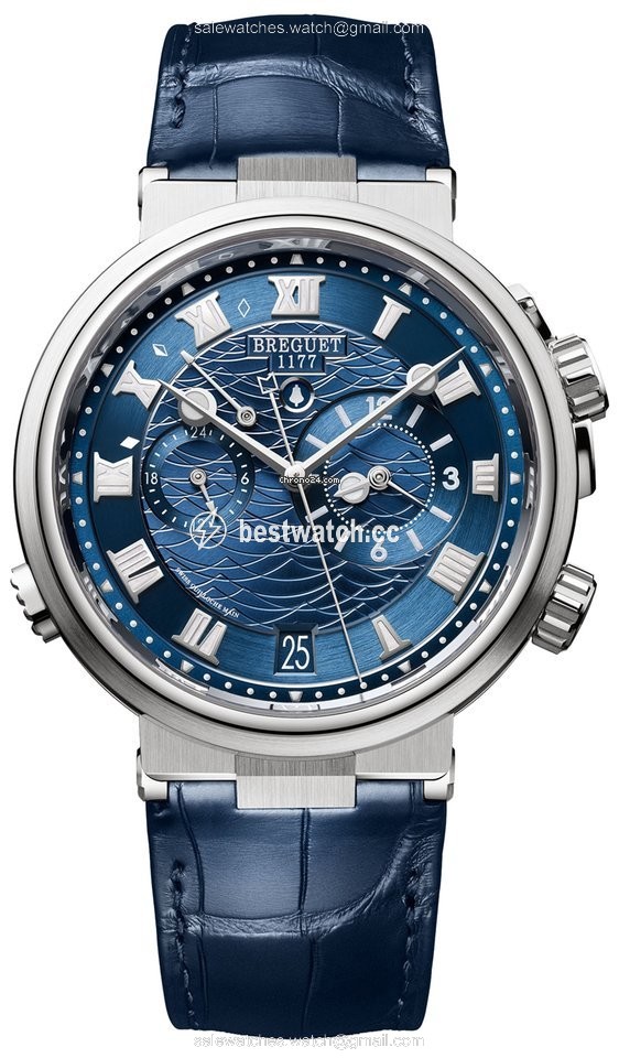 Breguet Marine Mens watch Unisex Automatic White gold 5547BB Y2 9ZU