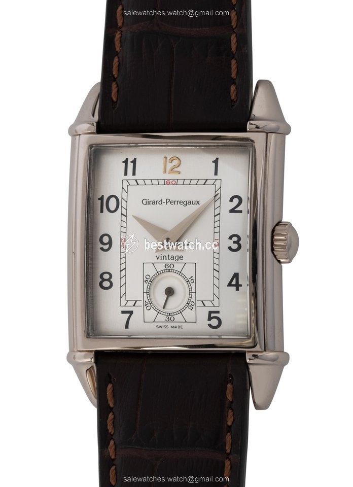Girard Perregaux Vintage 1945 Mens watch Unisex Manual winding White gold 2595