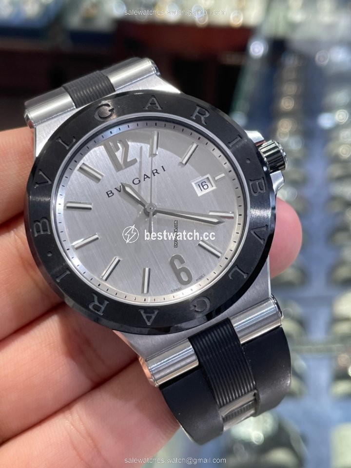Bulgari Diagono Steel DG42C6SCVD