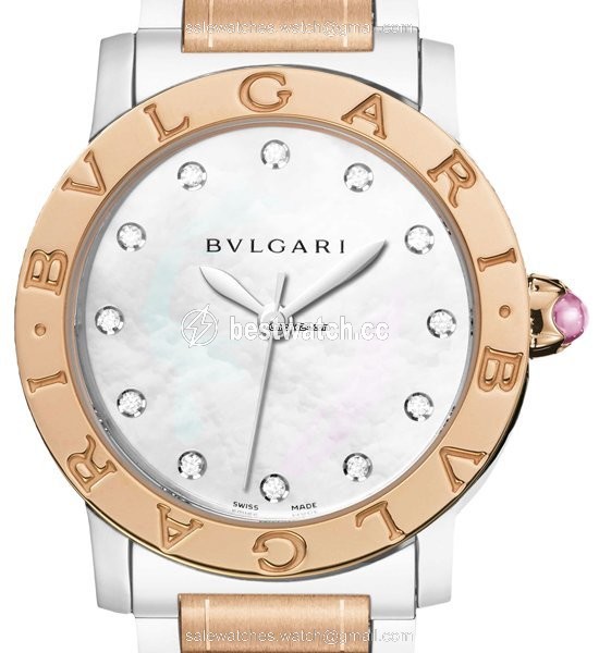 Bulgari Bulgari Womens watch Automatic Gold Steel BBL P 37 SG