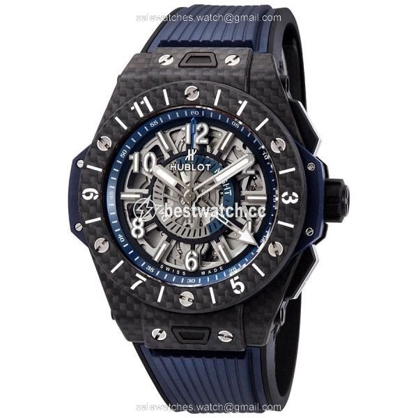 Hublot Big Bang Unico Mens watch Unisex Automatic Carbon 411.QX.1170.RX