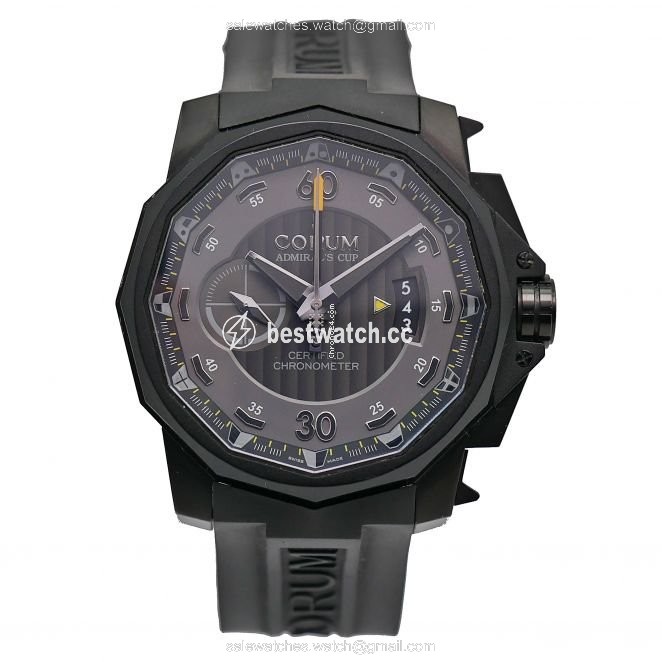 Corum Admirals Cup Seafender Centro Mens watch Unisex Automatic Titanium 960.101.94 0371AN12