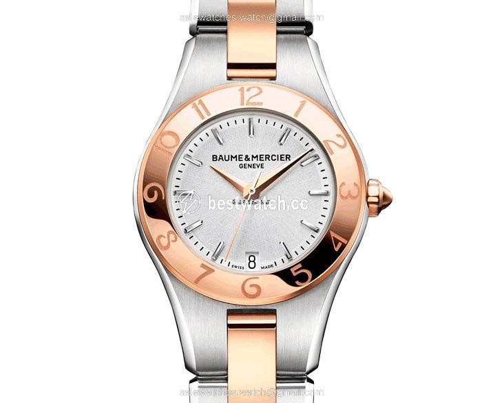 Baume & Mercier Linea Womens watch Quartz Gold Steel M0A10015