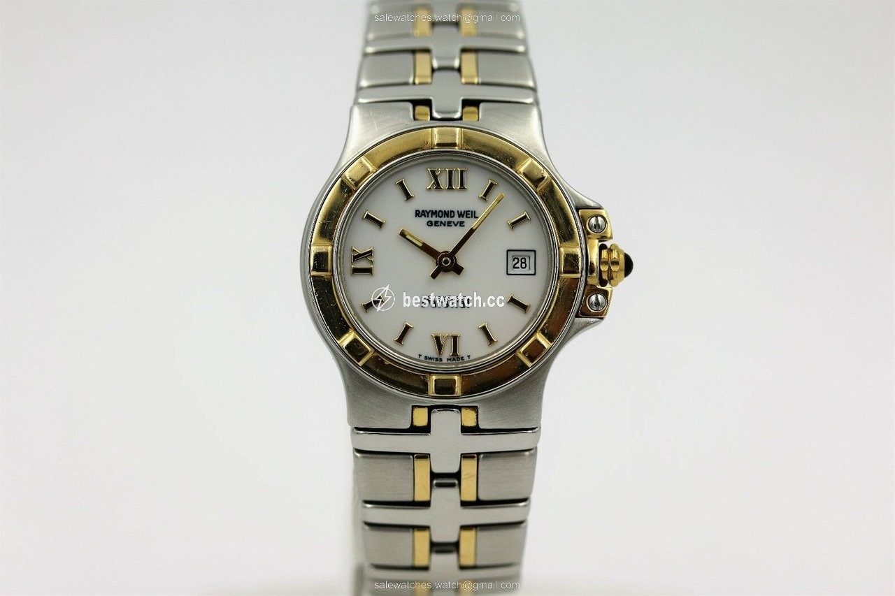 Raymond Weil Parsifal Womens watch Quartz Gold Steel 9470