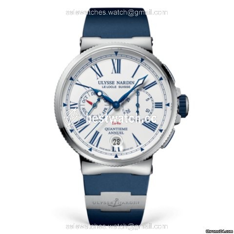 Ulysse Nardin Marine Chronograph Mens watch Unisex Automatic Steel 1533-150-3 E0
