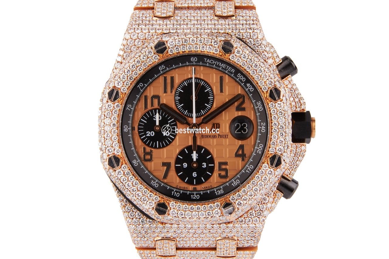 Audemars Piguet Royal Oak Offshore Chronograph Mens watch Unisex Automatic Rose gold 26470OR.OO.1000OR.01