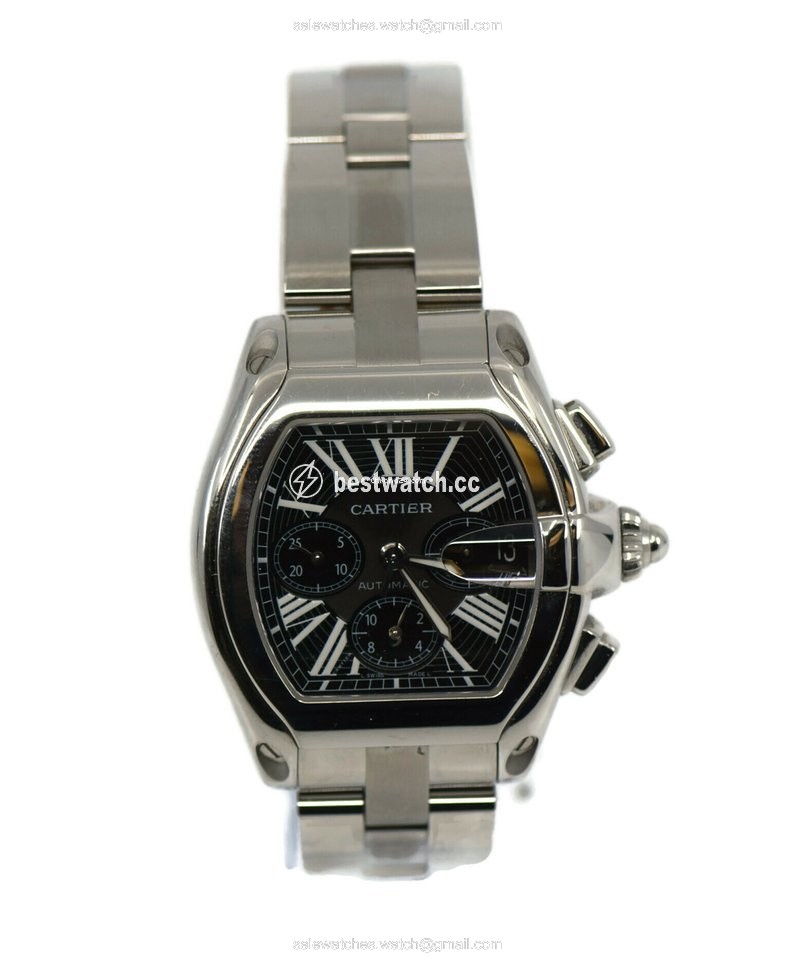 Cartier Roadster Mens watch Unisex Automatic Steel W62007X6