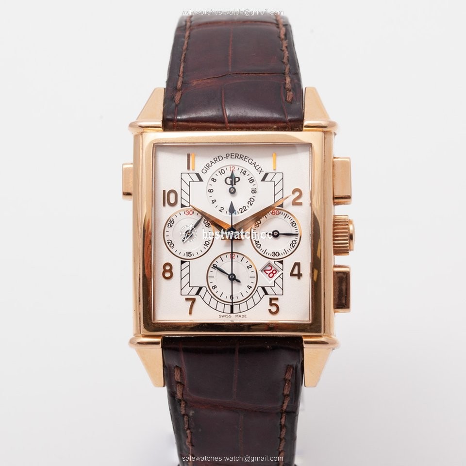 Girard Perregaux Vintage 1945 Mens watch Unisex Automatic Rose gold 25975