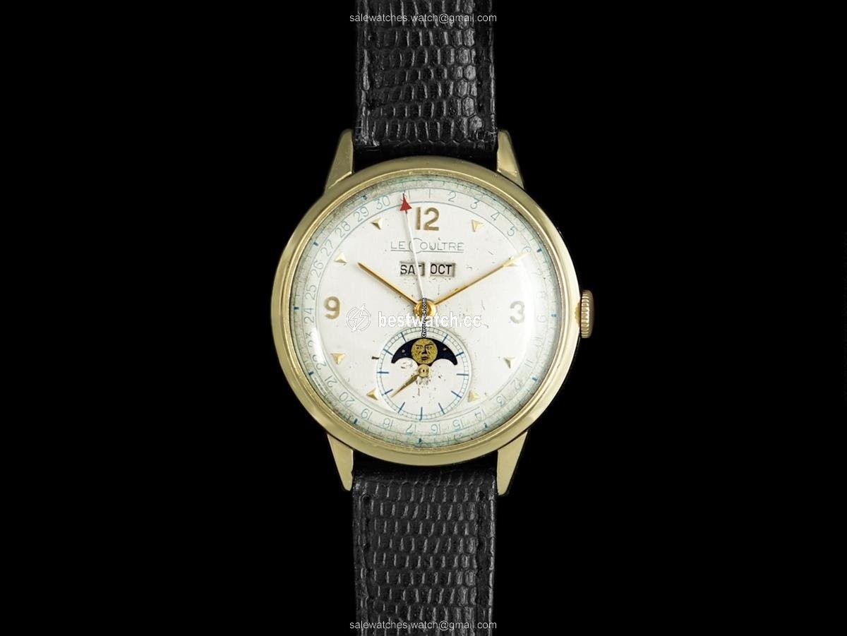 Jaeger-LeCoultre Mens watch Unisex Manual winding Yellow gold 7861