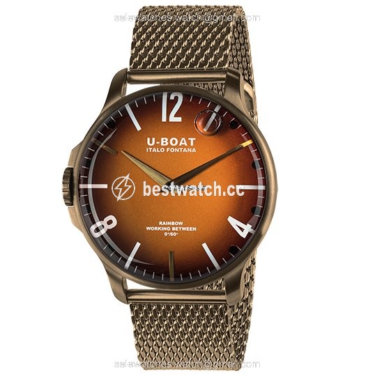 U-Boat Mens watch Unisex Quartz Steel 8468-MT