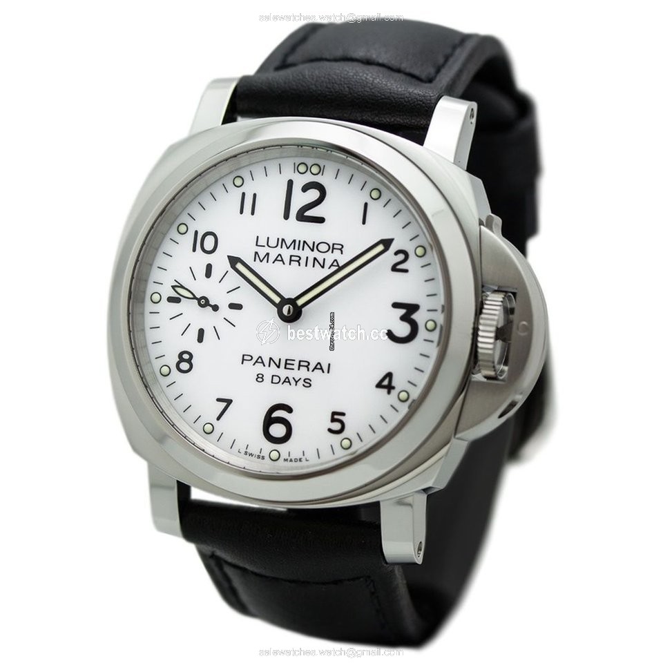 Panerai Luminor Marina 8 Days Mens watch Unisex Manual winding Steel PAM00563