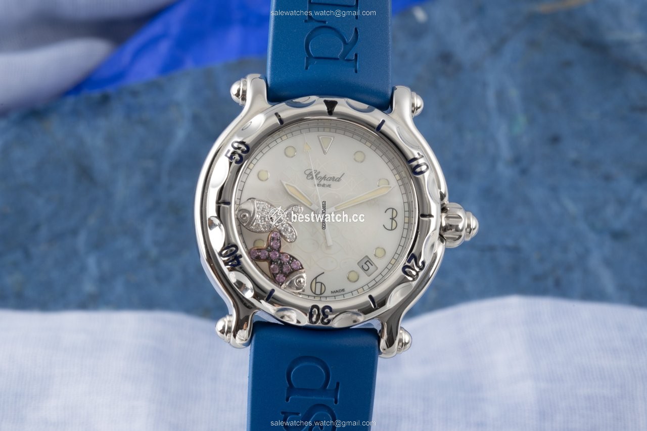 Chopard Happy Sport Womens watch Quartz Steel 28 8347 8-403