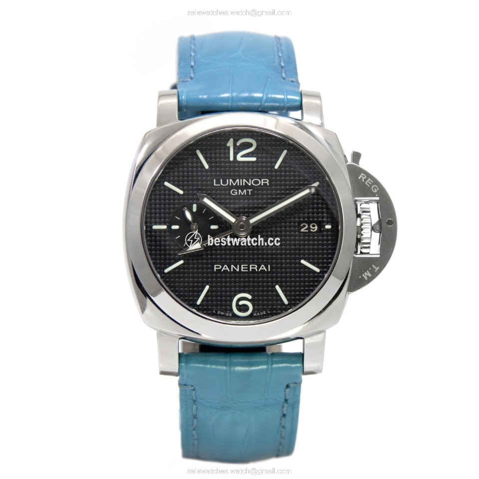 Panerai Luminor 1950 3 Days GMT Automatic Mens watch Unisex Automatic Steel PAM 00535