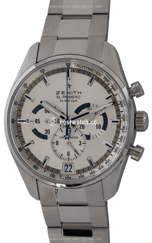 Zenith El Primero 36000 VpH Mens watch Unisex Automatic Steel 03.2040.400 04.M2040