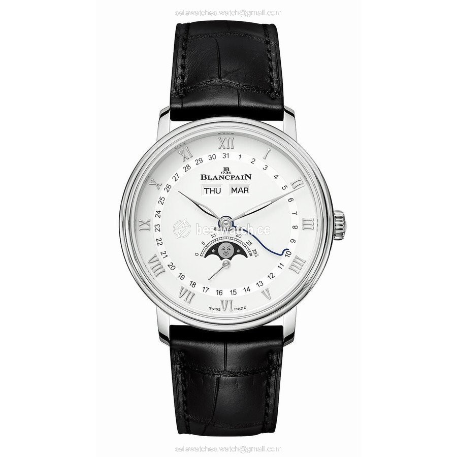 Blancpain Villeret Complete Calendar Mens watch Unisex Automatic Steel 6264-1127-55B