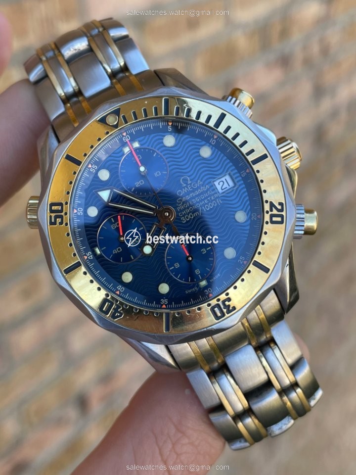 Omega Seamaster Mens watch Unisex Automatic Gold Steel 178.0504