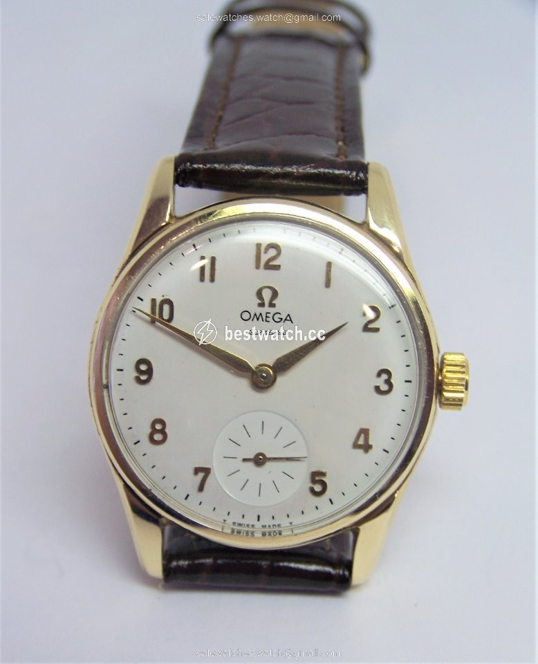 Omega Mens watch Unisex Manual winding Yellow gold 13339