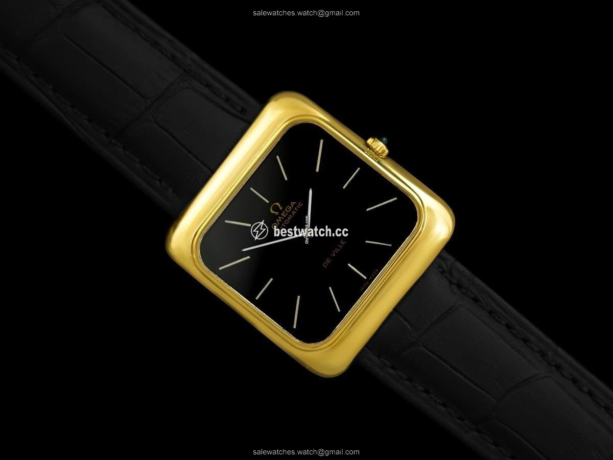 Omega De Ville Mens watch Unisex Automatic Gold Steel 7938
