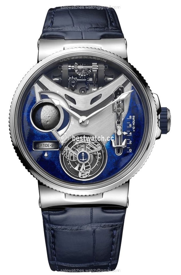 Ulysse Nardin Mens watch Unisex Manual winding Platinum 6319-305