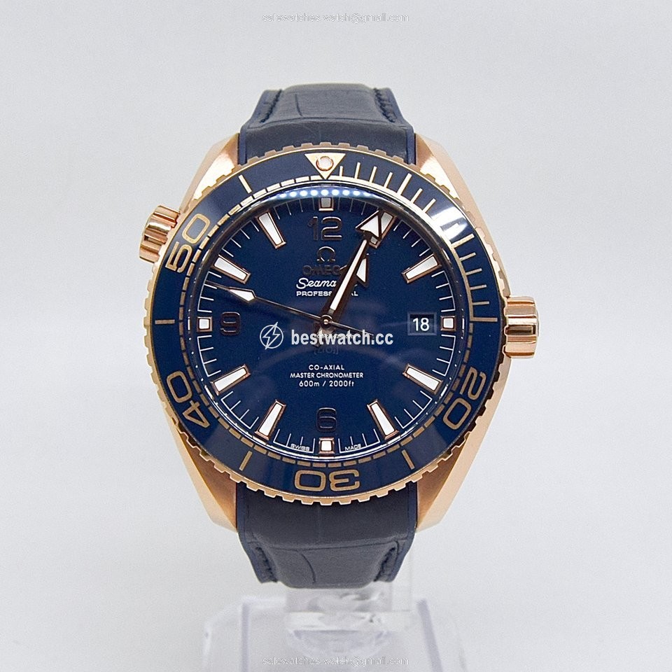 Omega Seamaster Planet Ocean Mens watch Unisex Automatic Rose gold 215.63.44.21.03.001