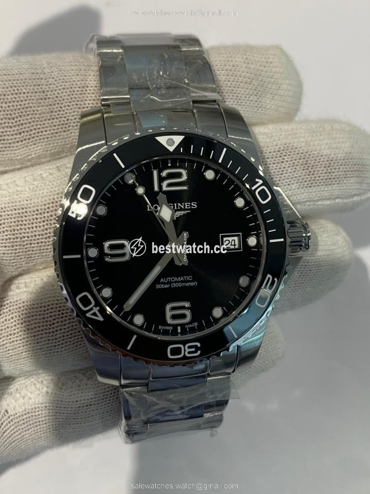 Longines HydroConquest Mens watch Unisex Automatic Steel L37814566