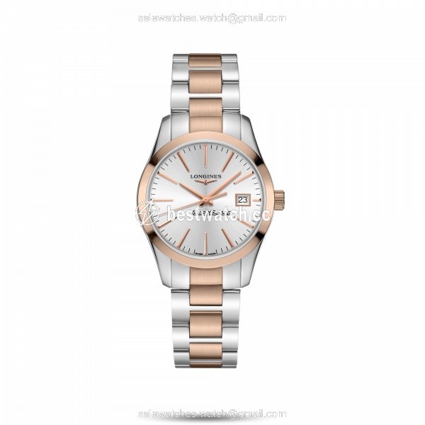 Longines Conquest Classic Quartz Steel L2.386.3.72.7