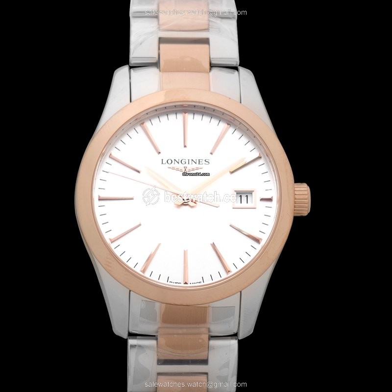 Longines Conquest Classic Womens watch Quartz Rose gold L23863727