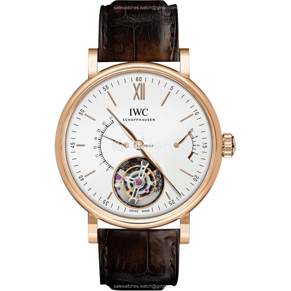IWC Portofino Hand-Wound Mens watch Unisex Manual winding Rose gold IW516501