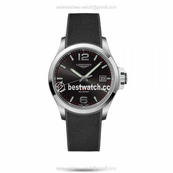 Longines Conquest Mens watch Unisex Quartz Steel L3.726.4.56.9