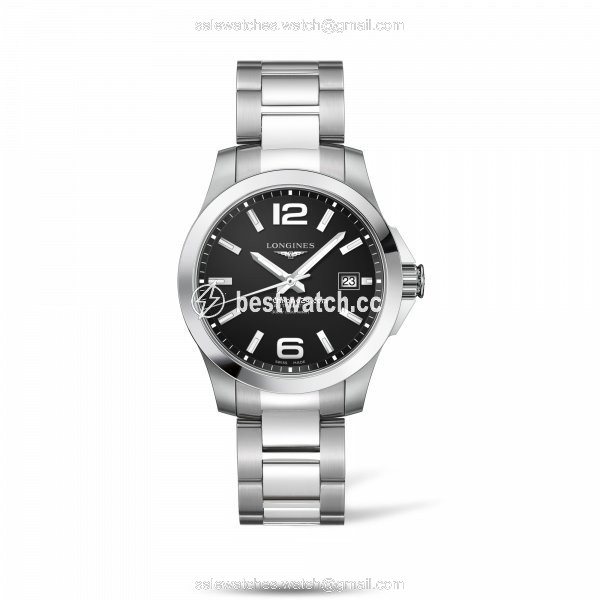 Longines Conquest Mens watch Unisex Automatic Steel L3.776.4.58.6