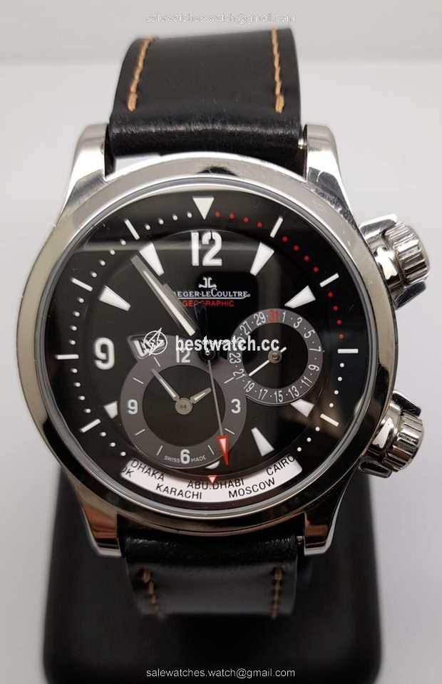 Jaeger-LeCoultre Master Compressor Geographic Mens watch Unisex Automatic Steel 146.8.83 1