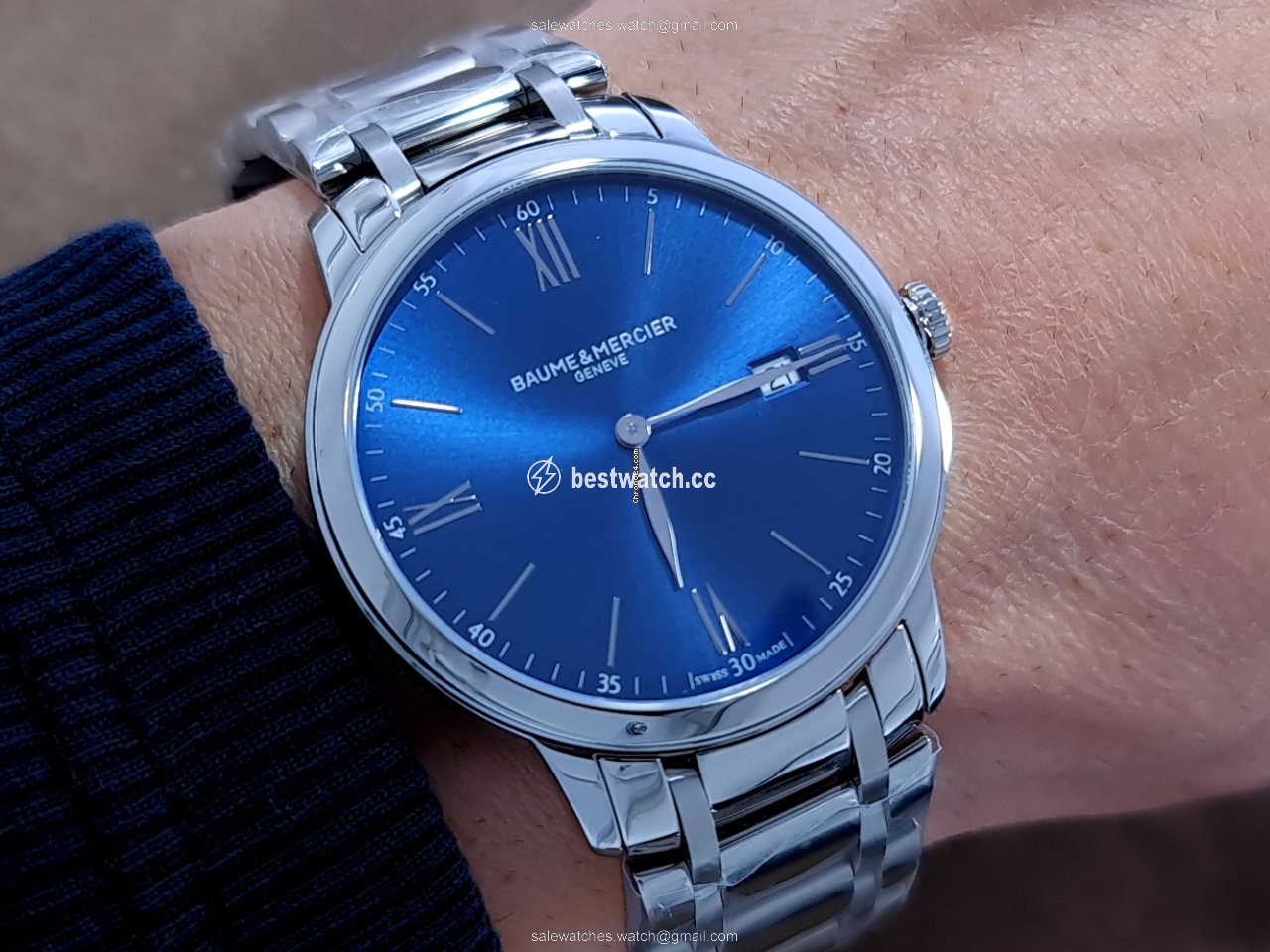 Baume & Mercier Classima Mens watch Unisex Quartz Steel M0A10382