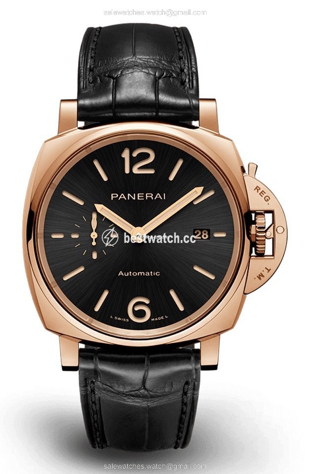 Panerai Mens watch Unisex Automatic Rose gold PAM01041
