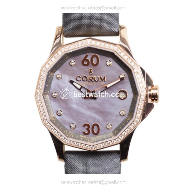 Corum Admirals Cup Legend 38 Womens watch Automatic Rose gold 082.101.85 0149 PK10