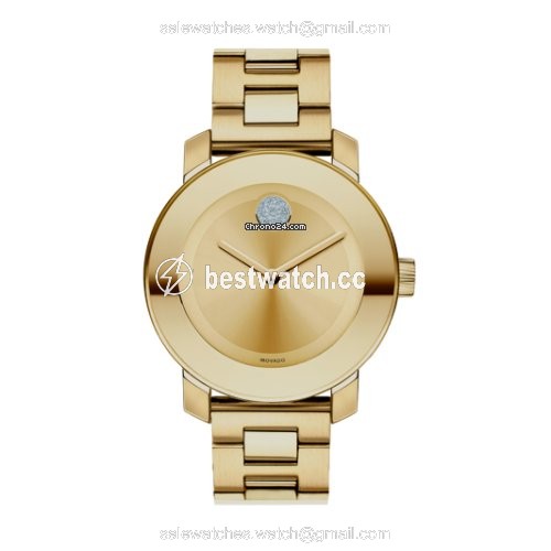 Movado Bold Womens watch Manual winding Yellow gold 3600104